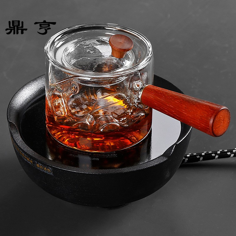 鼎亨电陶炉家用煮茶壶茶具套装小型静音玻璃电热茶炉红茶泡茶器耐