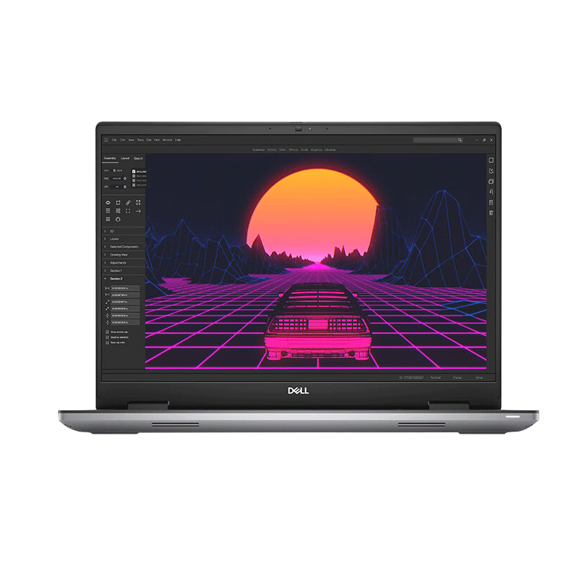 戴尔(DELL)Precision 7670 I9-12950HX 64G 1TB固态 RTX A2000 8G独显 16英寸设计师图形移动工作站笔记本电脑