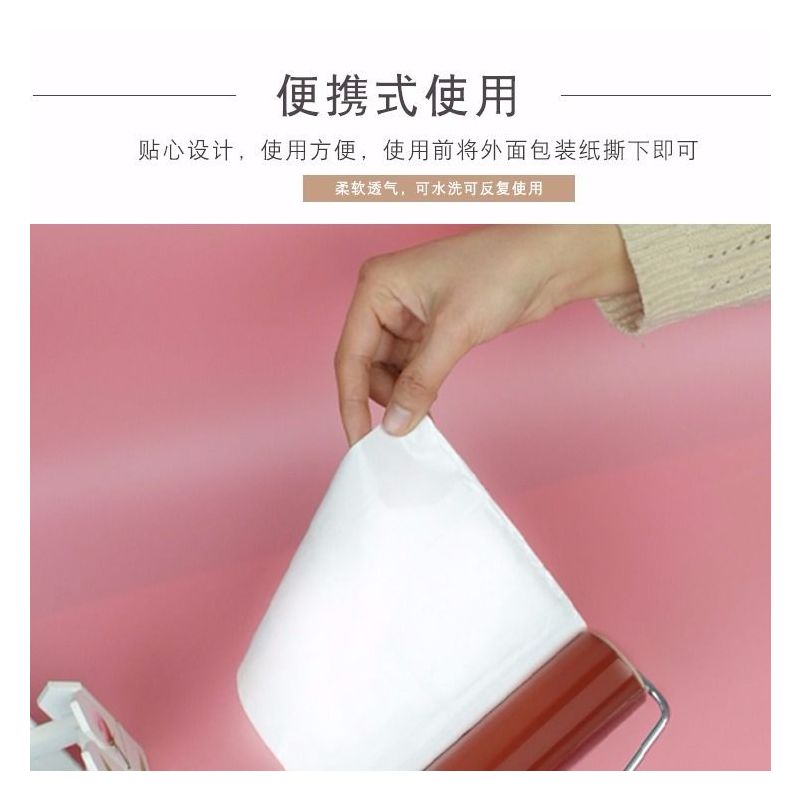 可水洗粘毛器滚筒衣物毛器滚刷沾衣滚衣服黏毛沾毛毛16cm