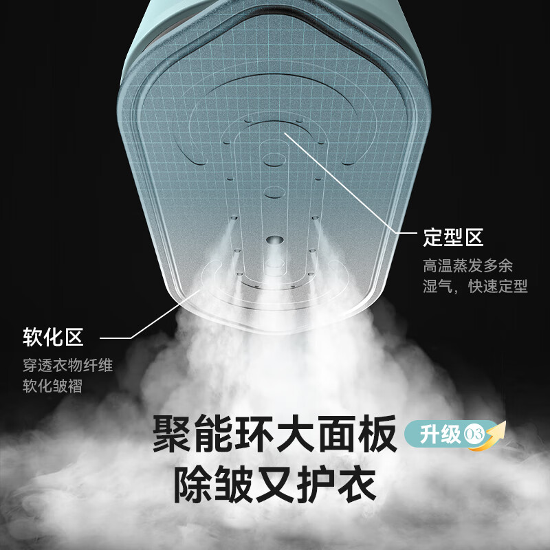 大宇(DAEWOO) 旅游出差便携式小型除菌挂烫机丝绒红029 pro高清大图