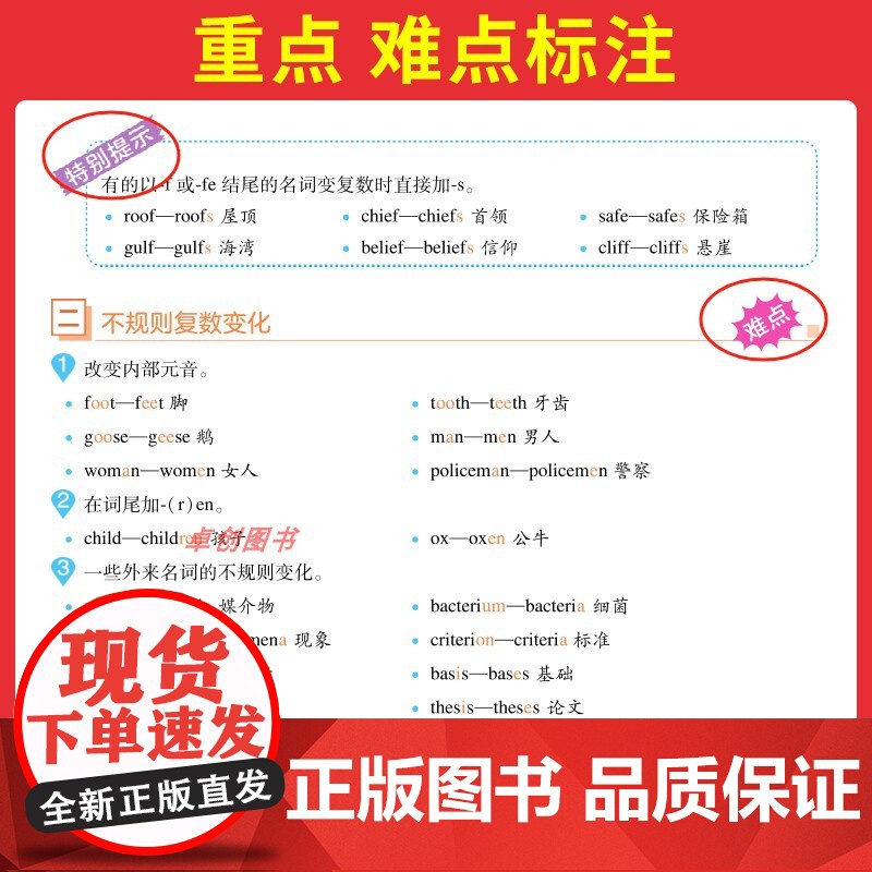 2025新一本高考英语真题学语法 高中英语背单词学语法高一二三年级英语单词高考3500词汇必背英语真题高中通用英语语法教高清大图