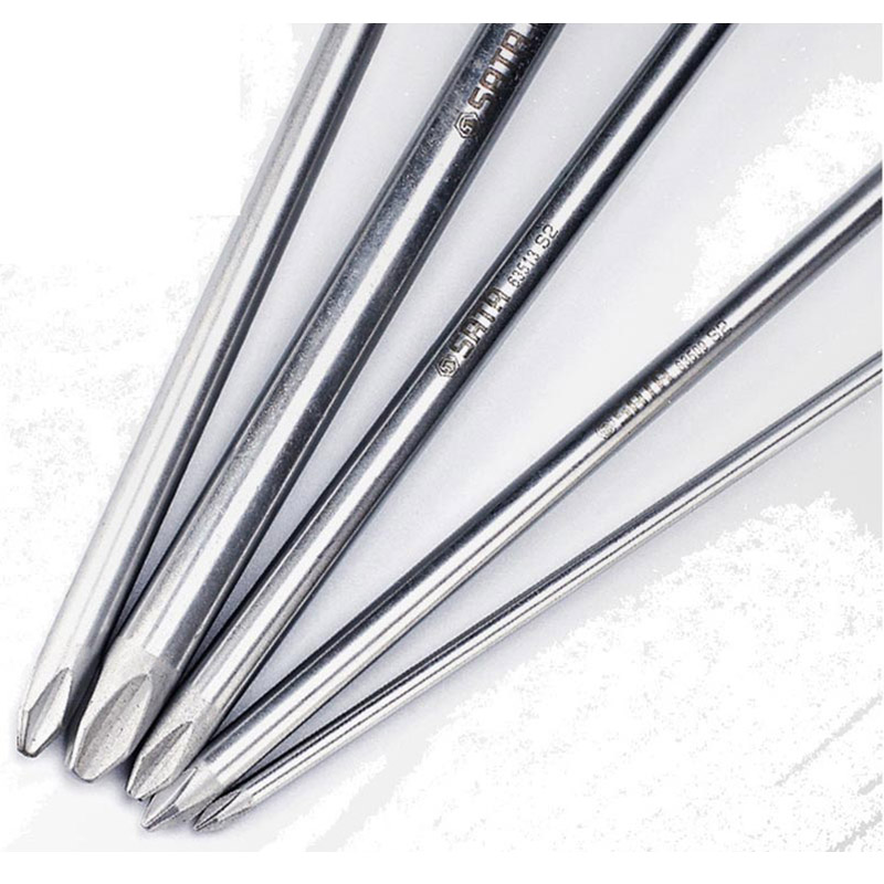 世达(SATA) T系列十字形螺丝批起子 #0*75mm 63502 货期5-10天高清大图