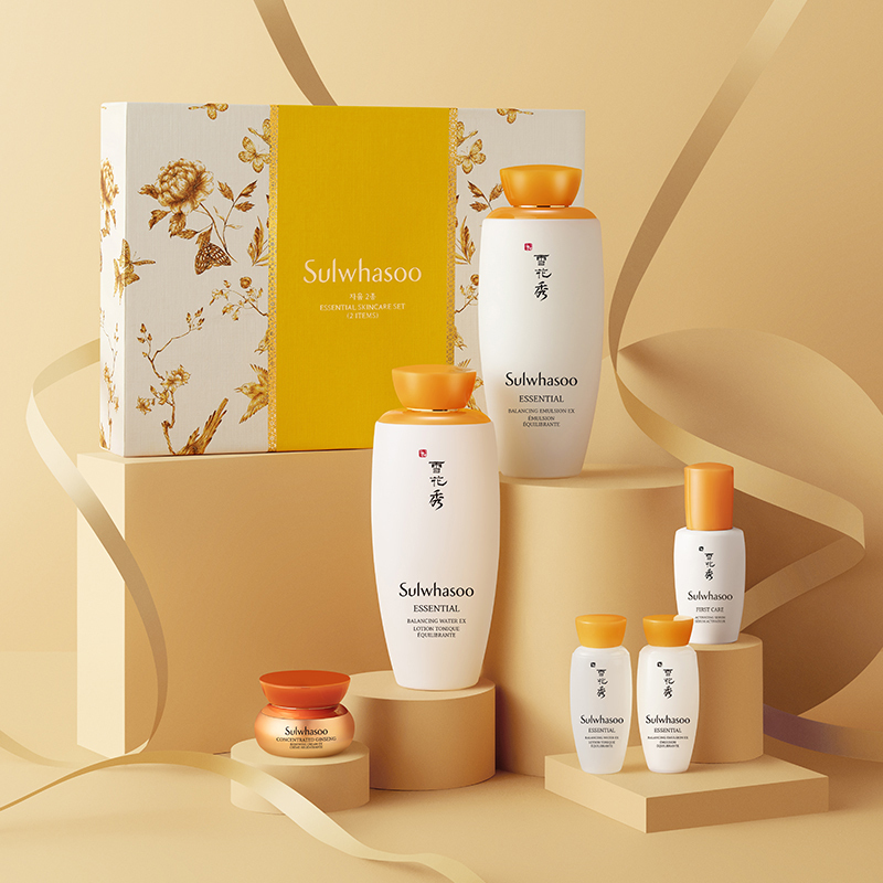 Sulwhasoo 雪花秀滋盈肌本护肤水乳2件护肤套装礼盒 控油平衡
