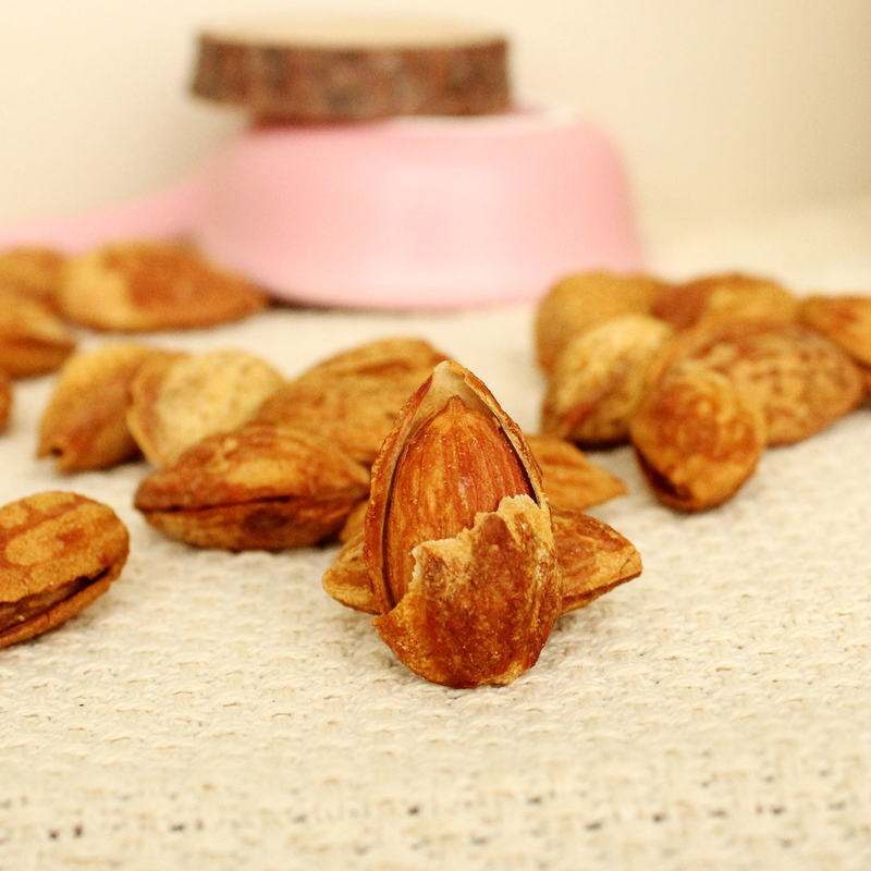 一品巷子巴旦木100g*5袋扁桃仁干果坚果炒货零食小吃新老包装交替
