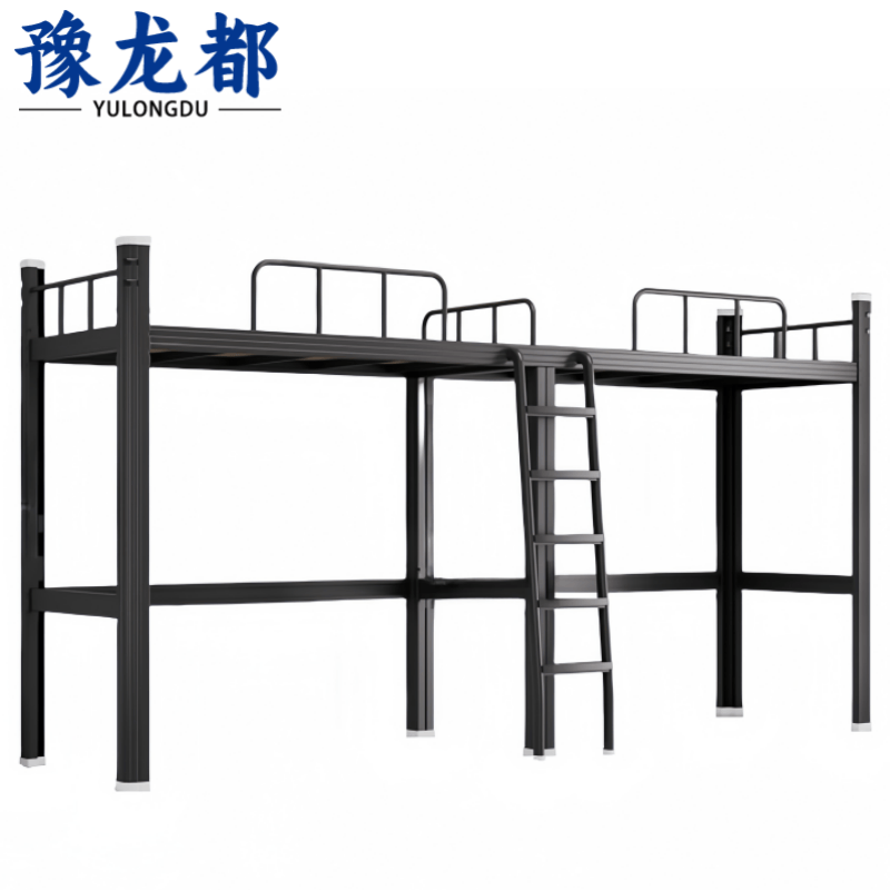 豫龙都双人铁架床2*1.5m组