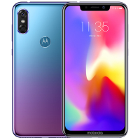 Motorola/摩托罗拉 P30 6GB+128GB 极光渐变色 手机 全网通4G 6.2英寸大屏幕 骁龙8核处理器 AI智慧双摄 双面 前置美妆灯2.5D玻璃机身
