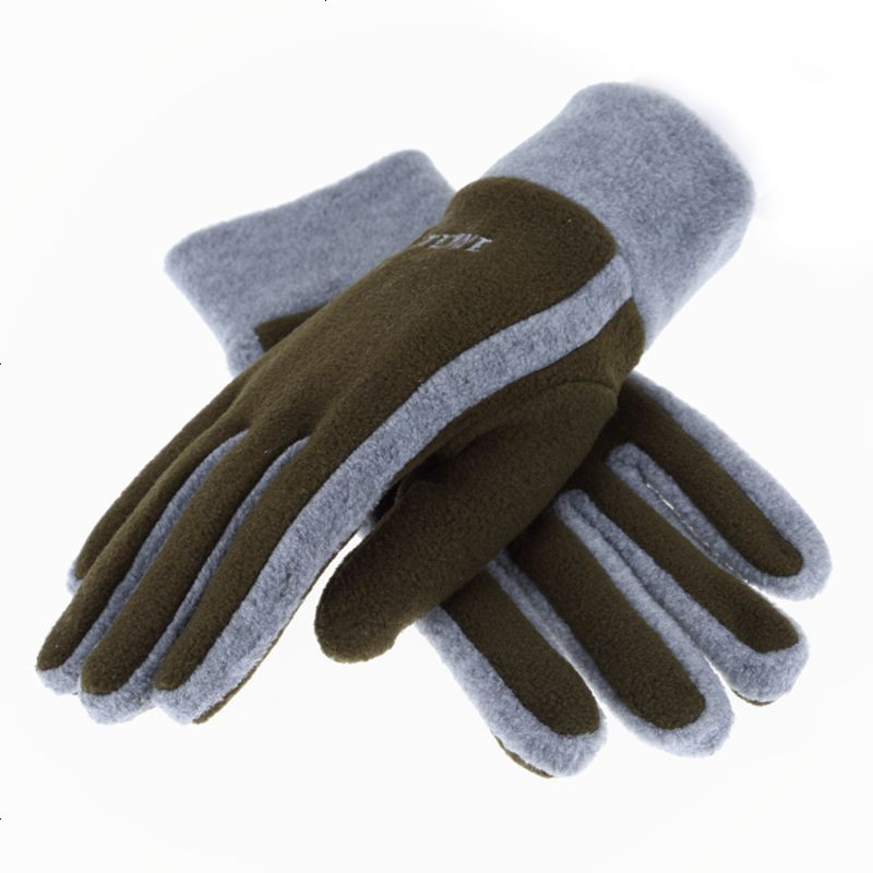 抓绒户外运动加厚保暖手套男女士冬季骑车手套可爱情侣加绒质手套视频