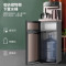奥克斯智能茶吧机家用全自动下置水桶一体2025新款客厅高端饮水机[灰色]- 升级语音款温热