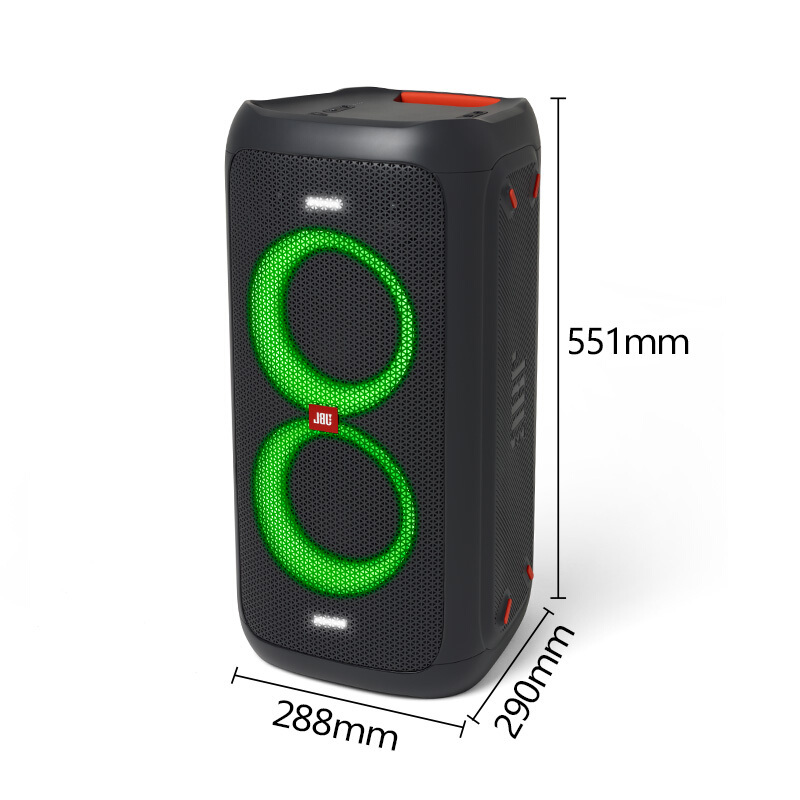 JBL PARTYBOX 100音响 音箱 家庭影院 家庭KTV卡拉OK套装 客厅音响 蓝牙音箱