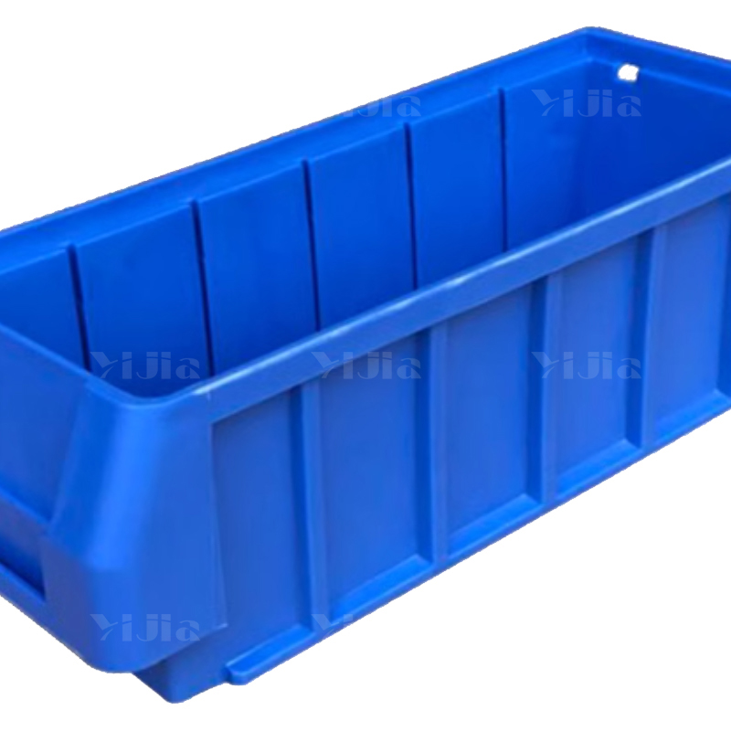 翌嘉YJ4120613 蓝色分割式零件盒塑料分格盒 300*117*90高清大图