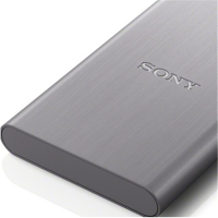 索尼(SONY) HD-E1 移动硬盘(银色）高速USB3.0 经典系列 sony 移动硬盘 1tb 金属机身