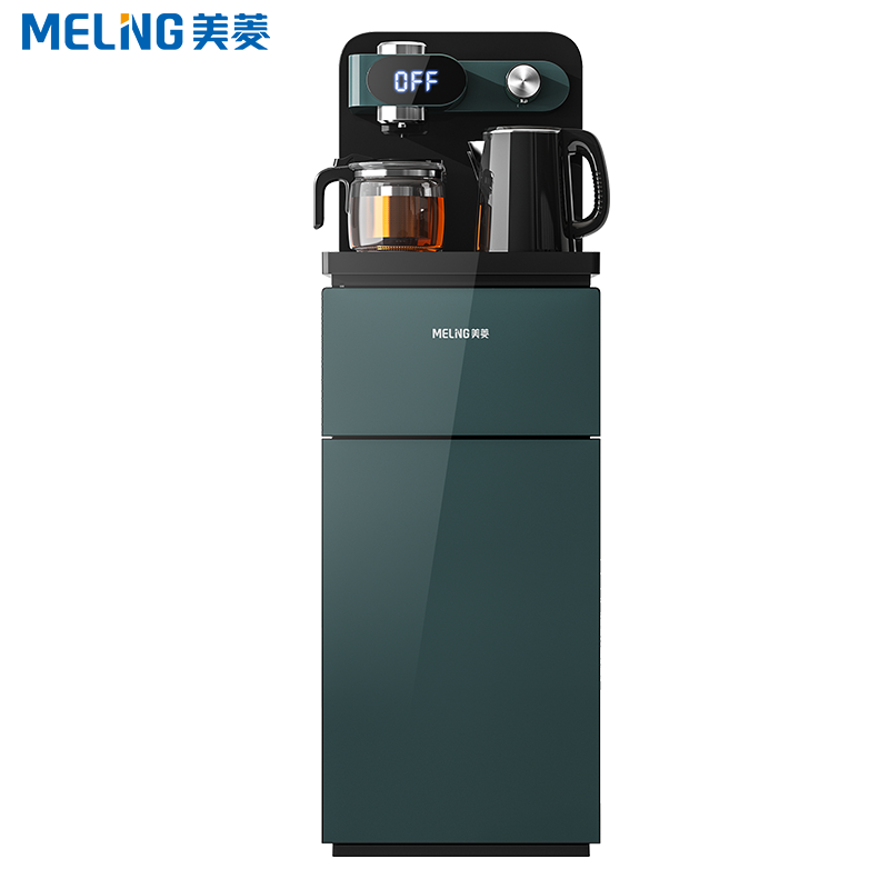 美菱(MELING)MY-C808多功能家用智能遥控304不锈钢水壶内胆茶吧机办公室立式饮水机