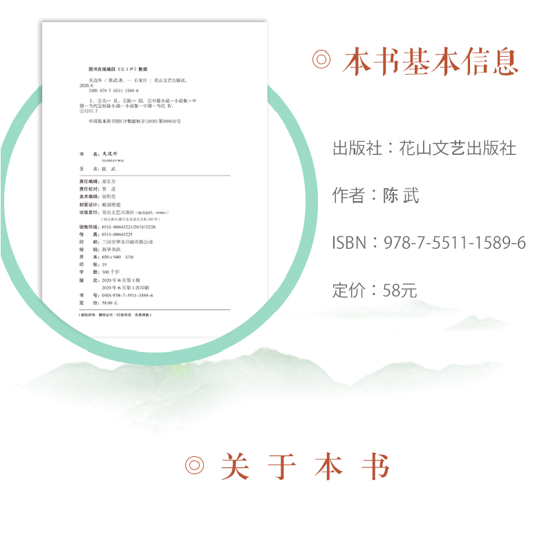 正版新书]天边外陈武著9787551115896高清大图