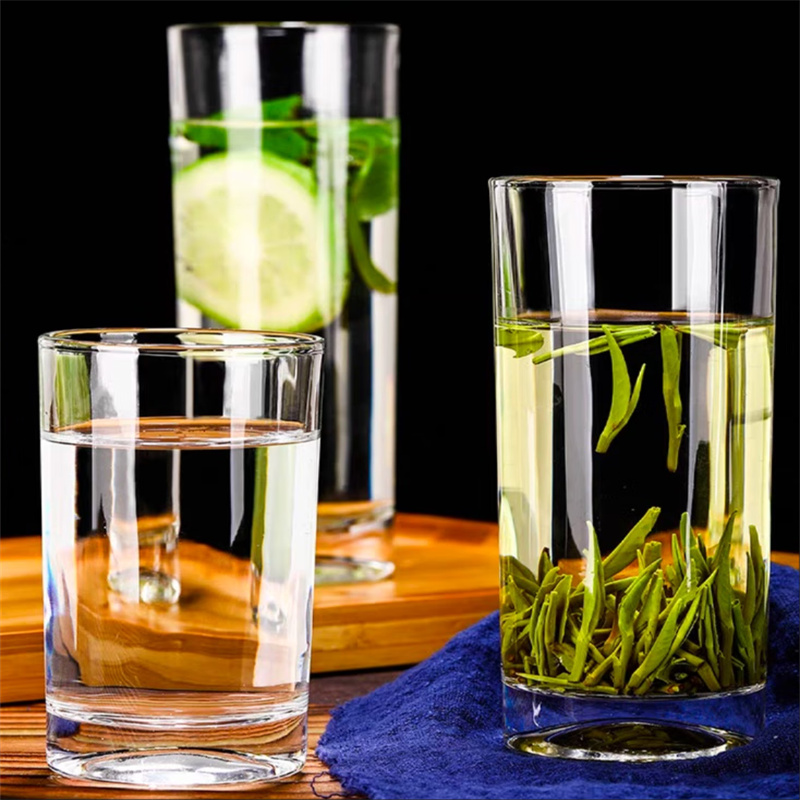 利比利比钢化玻璃杯 直身杯 酒店餐厅水杯玻璃240ml