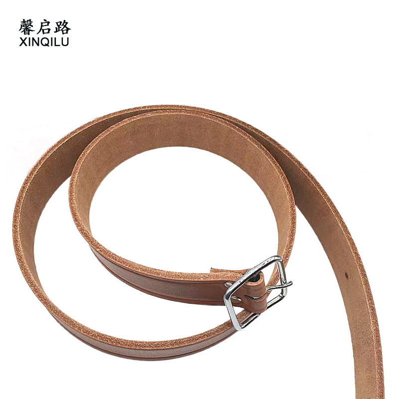 馨启路 牛皮加长电工皮带 38*1300mm (1根)高清大图
