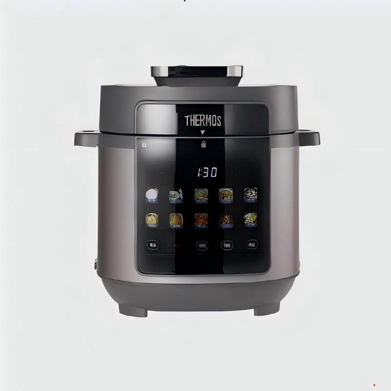 膳魔师 EHA-4565D 微电脑电压力饭煲曜石黑1000W/6L高清大图