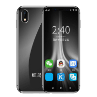H3 迷你智能 全网通4G 全面屏 人脸解锁 安卓卡片手机 3GB+32GB 超薄学生 索野 小手机 极光蓝