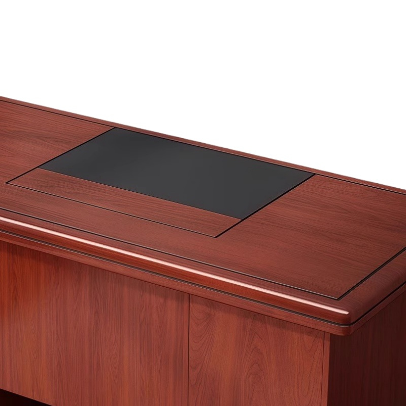 豫龙都电脑桌椅1.4m 套高清大图