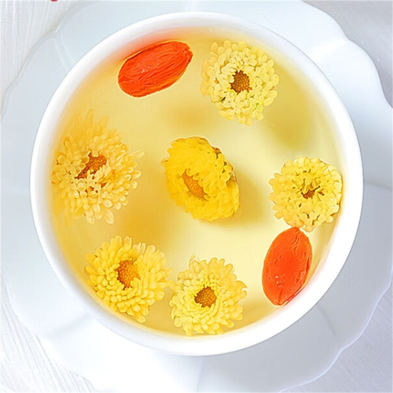 胎菊正宗浙江胎菊王桐乡无硫菊花可搭枸杞决明子茶泡水批发罐装高清大图