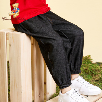 精典泰迪新款儿童裤子宝宝百搭牛仔裤休闲裤男童裤子