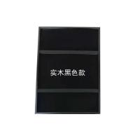鱼漂展示板实木展板定做鱼具店用浮漂柜台展示盒鱼漂展板海绵档条