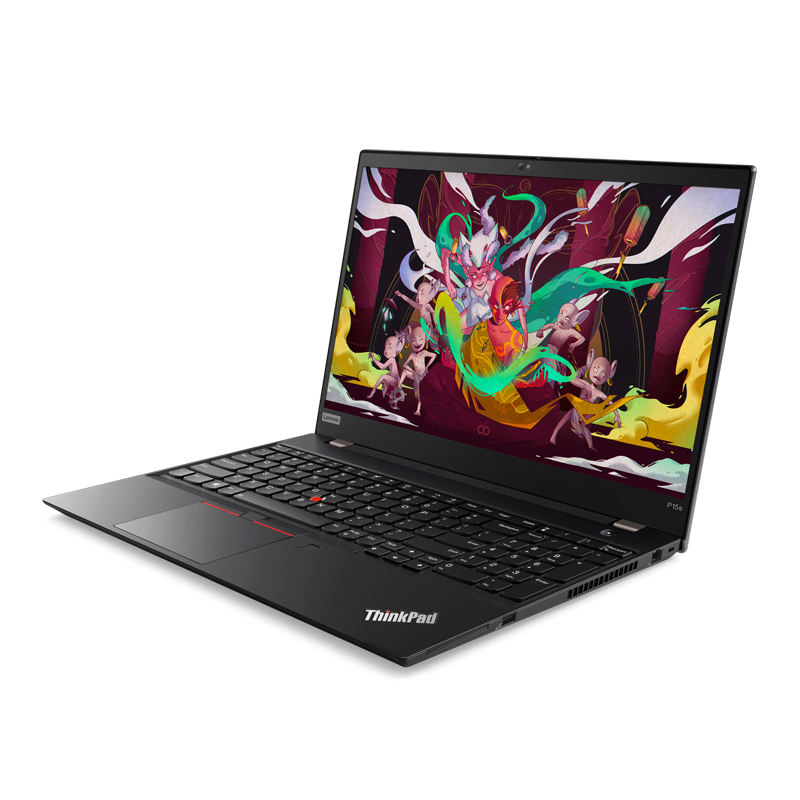 ThinkPad P15s英特尔酷睿 15.6英寸轻薄移动工作站笔记本电脑(i7-10510U/24G/512G固态/P520独显/高清屏)