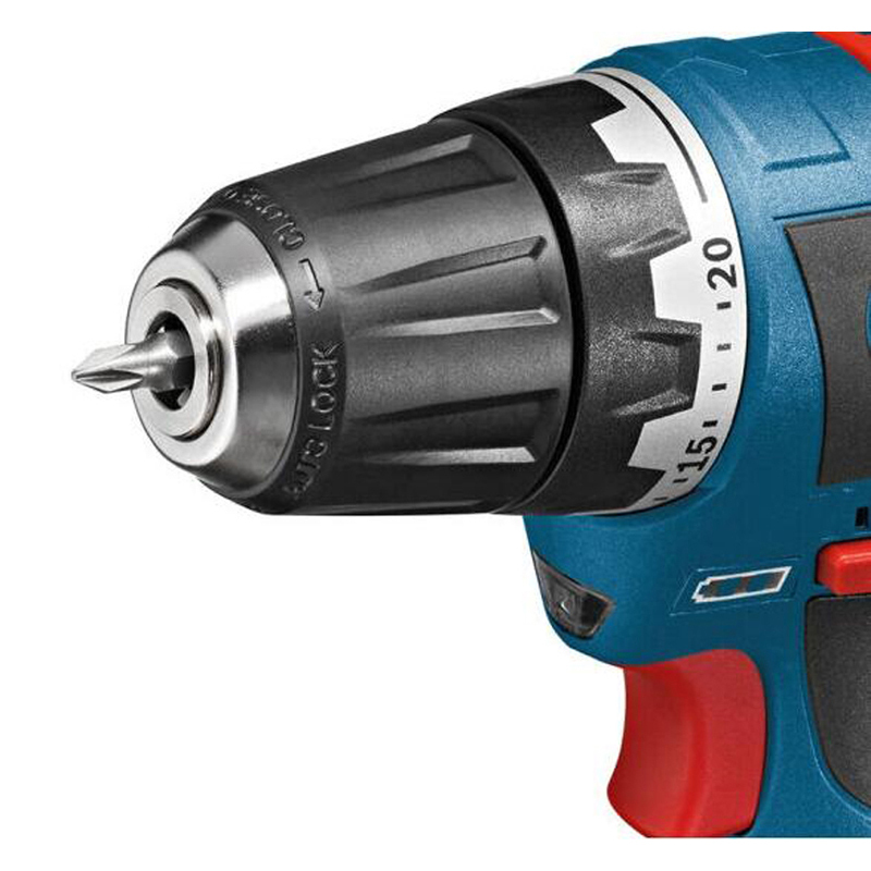 工具库 博世BOSCH 锂电充电式电钻/起子机 配2电1充12V/2.0Ah GSR12V-EC