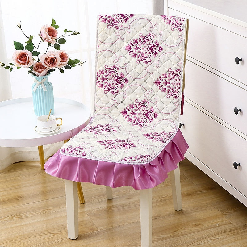 田园花朵-8 特价通用椅子套罩连体椅套靠背套椅子垫连体餐椅万能椅套