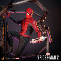 Hot Toys漫威蜘蛛侠彼得·帕克背水一战战衣1:6人偶 VGM71彼得·帕克背水一战战衣