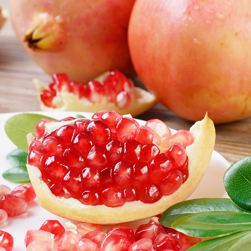 陕西临潼石榴6枚大果普通装当季新鲜水果视频