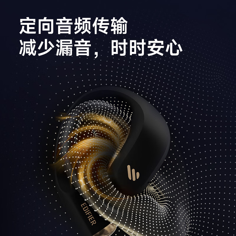 漫步者(EDIFIER)[支持王一博语音包]Comfo CC开放式真无线蓝牙耳机 运动跑步耳机 挂耳式蓝牙耳机 润白高清大图