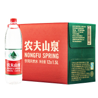 农夫山泉饮用水1.5L*12瓶整箱装 大瓶天然饮用水