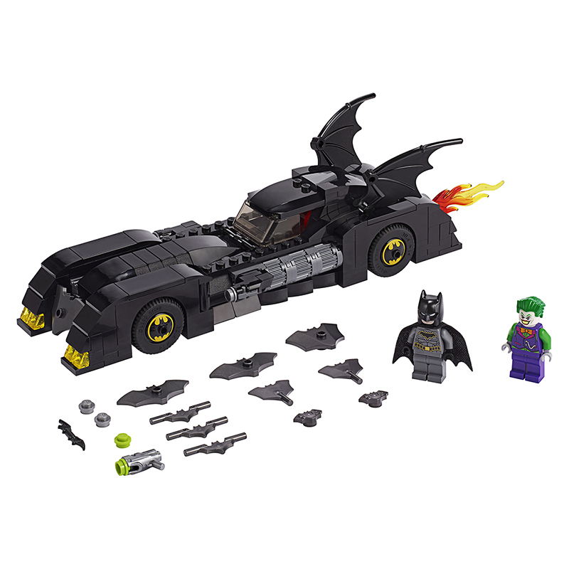 LEGO乐高 Super Heroes超人系列 蝙蝠战车之追捕小丑76119男孩女孩拼插积木玩具