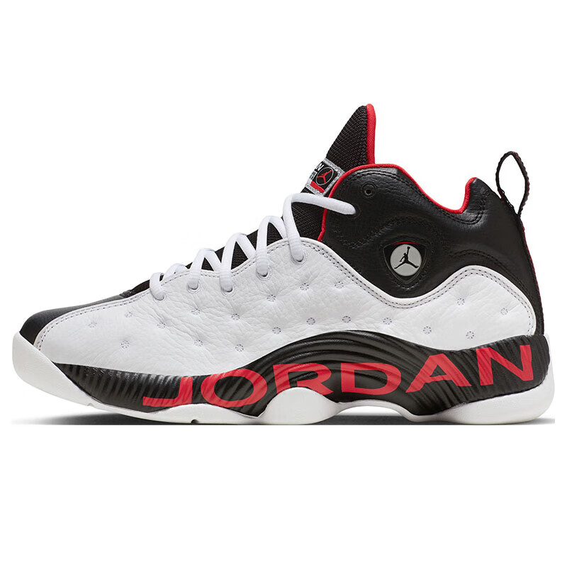 耐克(nike)男子篮球鞋乔丹jordan jumpman运动鞋dz7294-101白色43码