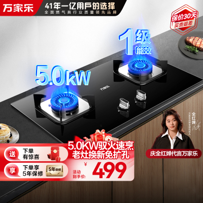 万家乐燃气灶JZT-AY4C天然气