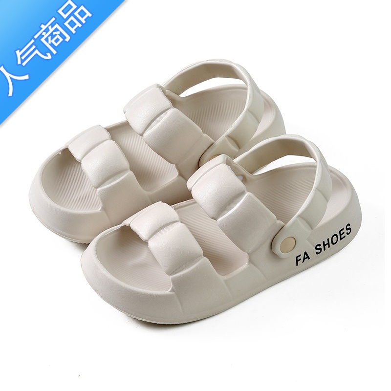 SUNTEK拖鞋女夏季外穿2023年新款踩屎感洞洞鞋凉拖两穿沙滩鞋洞0新凉高清大图