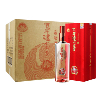百年老窖窖龄酒 浓香型白酒 窖龄30年52度500ml*6瓶 整箱泸州，送精品红酒一箱.
