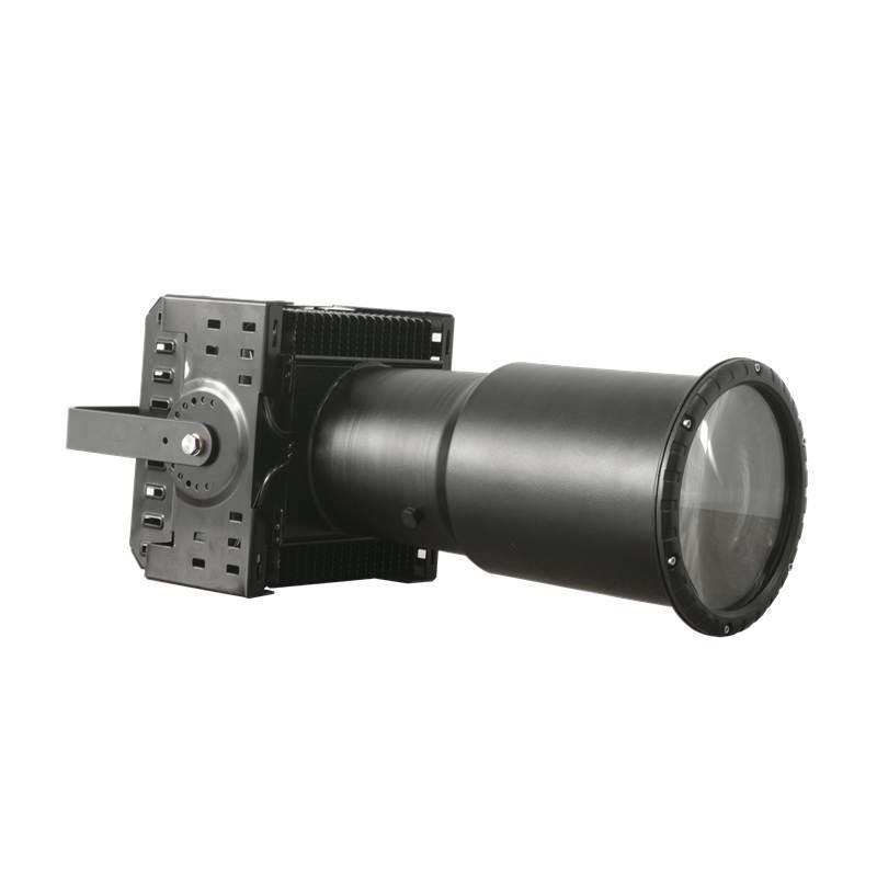 华荣(WAROM)HRZM-FL8215(GW)、300W、100-240V、IP65、5000K、强光探照灯 黑色