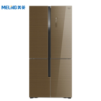 美菱(MELING) BCD-520WUP9BA 520升M鲜生 十字门冰箱 三系统风冷 玫瑰保鲜33天(时光金棕)