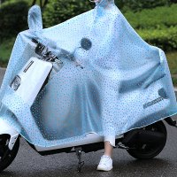 家用创意雨衣电瓶车雨披单人骑行雨衣男女成人韩式时尚电动车雨披自行车雨披摩托雨披电瓶车女雨披