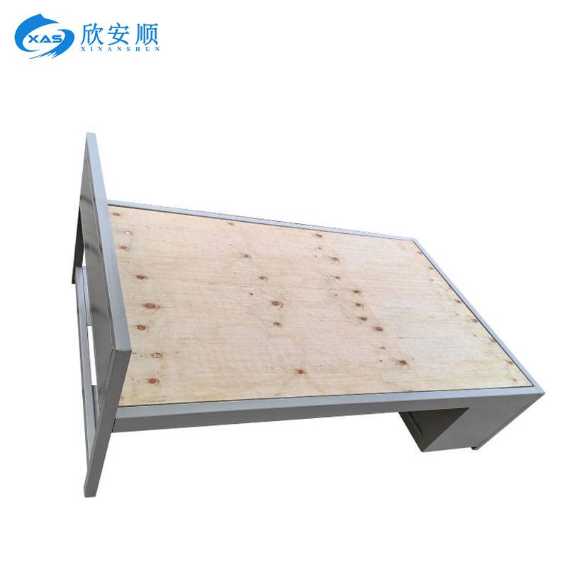 欣安顺 钢制单人床 2000*900*450mm 张高清大图
