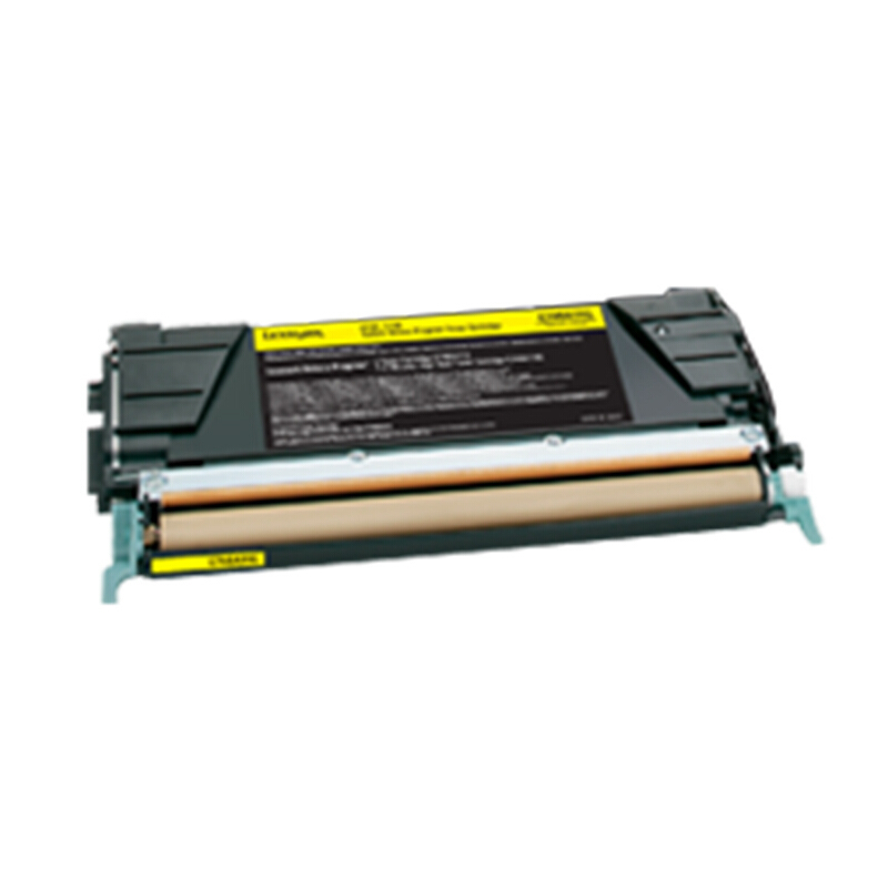 利盟 (Lexmark) C746A1YG 墨粉 7000页 黄色 (适用 lexmark X74)(单位:件)