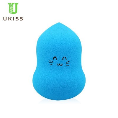 [第二件0元]UKISS/悠珂思葫芦海绵化妆海绵美容化妆工具美妆蛋干湿两用粉扑 浅蓝色