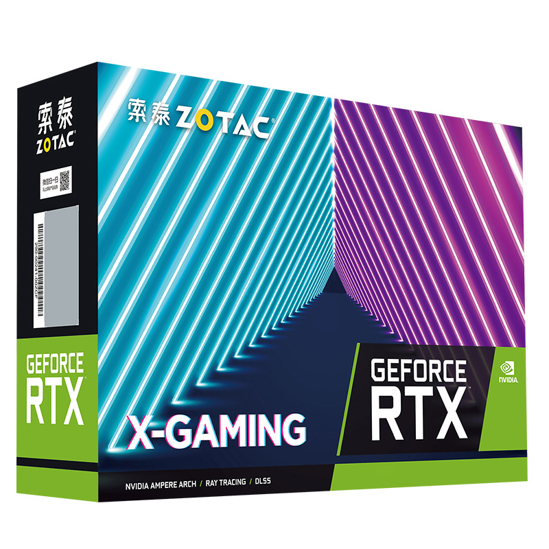 索泰 GeForce RTX 3060Ti-8GD6 X-GAMING GOC 电竞/游戏/制图/办公/台式机显卡高清大图