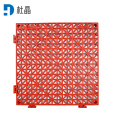杜晶 浴室防滑隔水地垫 30*30*1cm红色 片