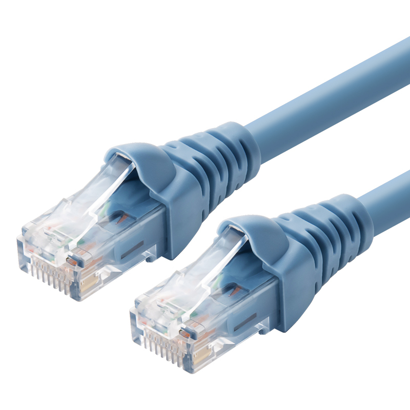 罗格朗 63275T-30（特单）30米六类RJ45非屏蔽（U/UTP）跳线，PVC,浅蓝宁选