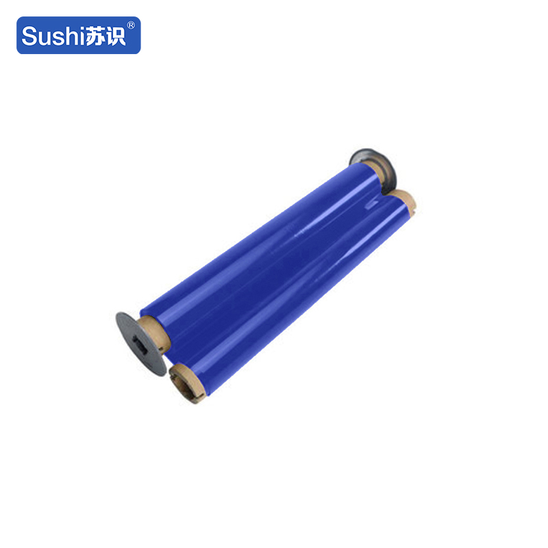 苏识 M300蓝 300mm*100m 标牌打印机热转印树脂碳带色带 1.00 个/盒 (计价单位:盒) 蓝色