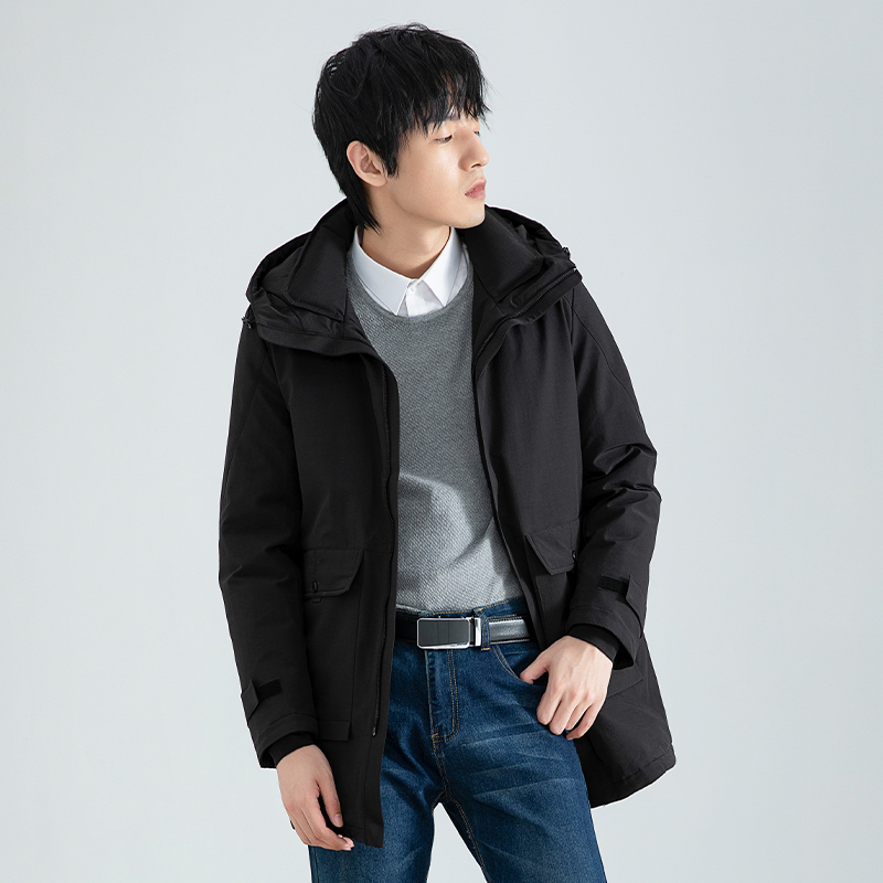 雪中飞男士羽绒服冬季潮牌韩版潮流白鸭绒保暖外套男装