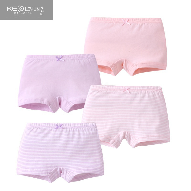 可莉允少女内裤中大童小学生715岁小女孩发育期初中生儿童平角短裤