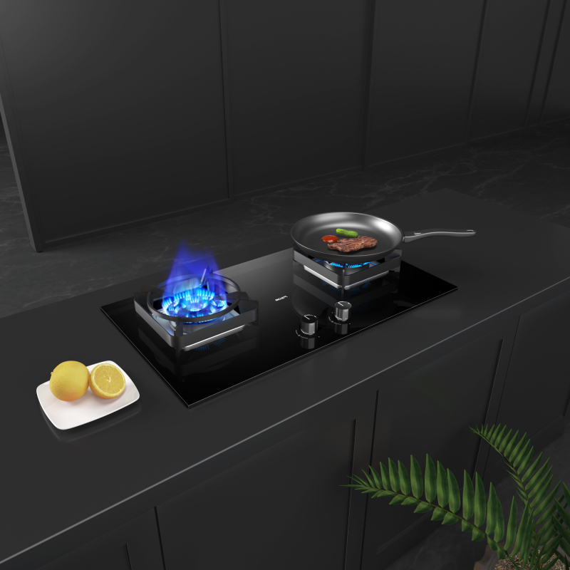 老板名气(MQ)烟灶套装2215A+B506A(液化气)21立方大吸力 AI挥手智控 4.8KW大火力高清大图